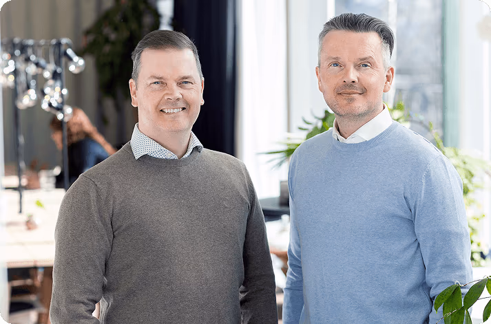 Who we are Co-founders Jens and Jan